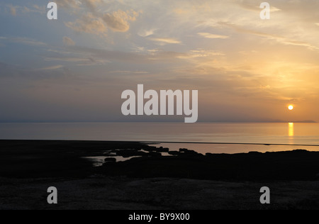 Sunset over Lake Van, Turkey 100926 37284 Stock Photo