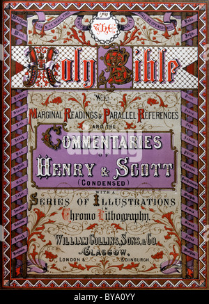 The Holy Bible with The Commentaries of Henry and Scott Condensed by ...