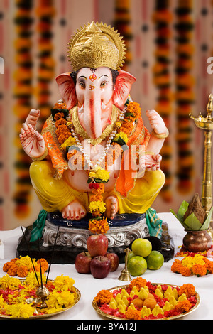 Ganesh idol Stock Photo