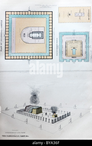 Plan of Solomon's Temple Stock Photo - Alamy