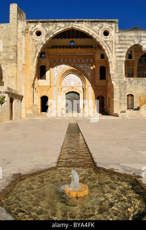 Historic Beit ed-Dine, Beiteddine Palace of Emir Bashir, Chouf, Lebanon, Middle East, West Asia Stock Photo