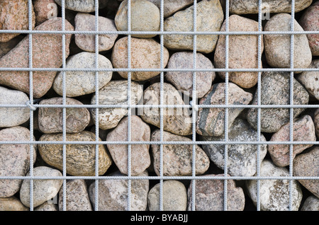 Stacked stones, Sweden Stock Photo