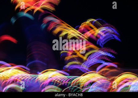 Abstract light painting Stock Photo