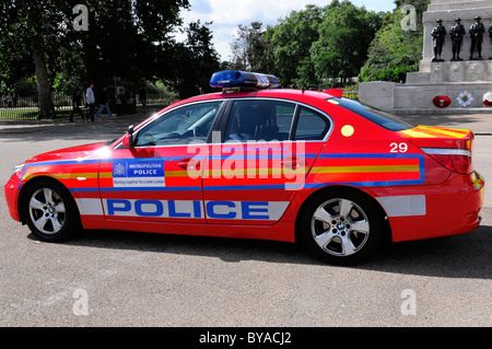 Police car, Metropolitan Police Service, London, England, United Kingdom, Europe Stock Photo