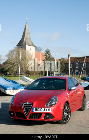 Alfa Romeo Giulietta Cloverleaf 2010 Stock Photo