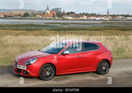 Alfa Romeo Giulietta Cloverleaf 2010 Stock Photo