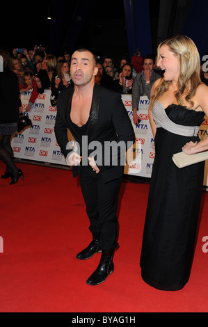 LOUIE SPENCE 2011 NATIONAL TELEVISION AWARDS O2 ARENA LONDON ENGLAND 26 January 2011 Stock Photo