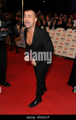 LOUIE SPENCE 2011 NATIONAL TELEVISION AWARDS O2 ARENA LONDON ENGLAND 26 January 2011 Stock Photo