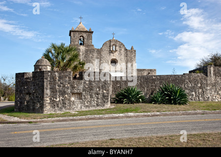 Chapel with fortification wall. Stock Photo