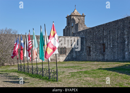 Chapel with fortification wall. Stock Photo