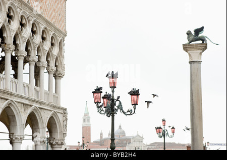 Piazza San Marco square, Venice, Italy, Europe Stock Photo