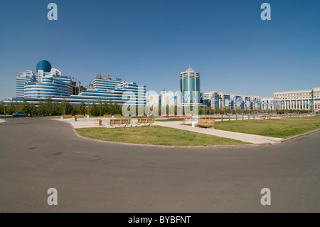 Modern architecture in Astana, Kazakhstan, Central Asia Stock Photo