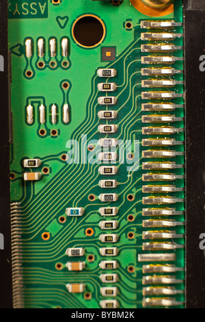 A circuit board 40 pin UDMA connector Stock Photo