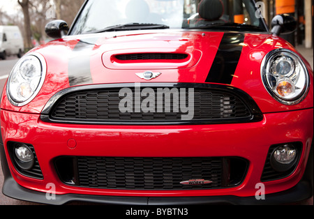 2011 Mini Cooper S Works convertible, London Stock Photo