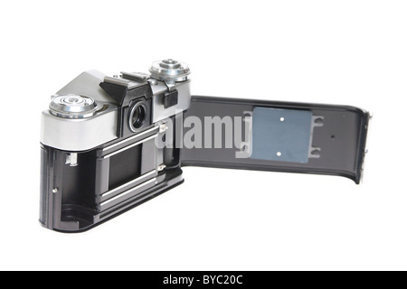 Digital camera isolated on white background Stock Photo