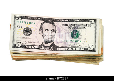 Stack Of Five Dollar Bills Us Stock Photo 2046562 Alamy Stack Of Five Dollar Bills Us Stock Photo 2046562 Alamy