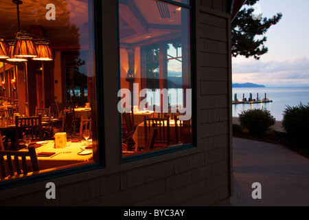 Hyatt Regency Lake Tahoe, Incline Village, NV Stock Photo