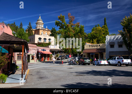 Old town Auburn, California Stock Photo