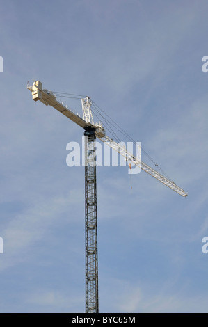 Construction crane Stock Photo