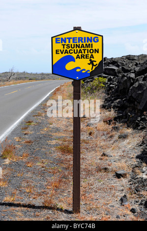 Hawaii tsunami warning areas