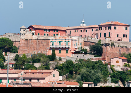 View of Portoferraio in Elba island Stock Photo