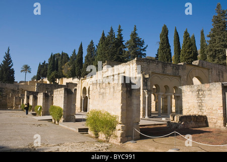 Cordoba, Spain. The ruins at Medina Azahara or Madinat al Zahra palace city. Stock Photo