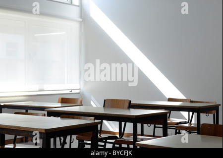 Empty classroom Stock Photo