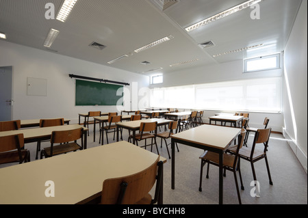 Empty classroom Stock Photo