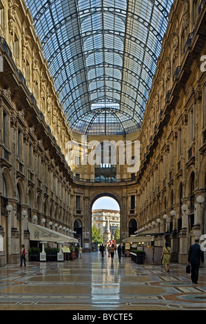 Italy, Milan, Galleria Vittorio Emanuele II Stock Photo