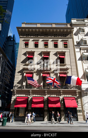 Cartier Store on Fifth Avenue, New York City, USA Stock Photo