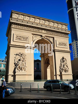 Paris Hotel Casino in Las Vegas, Nevada, USA Stock Photo