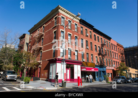 Henry Street in the Brooklyn Heights neighbourhood, New York City, USA Stock Photo