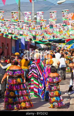 Fiesta Grande or the Grand Festival, Chiapa De Corzo, Chiapas, Mexico Stock Photo