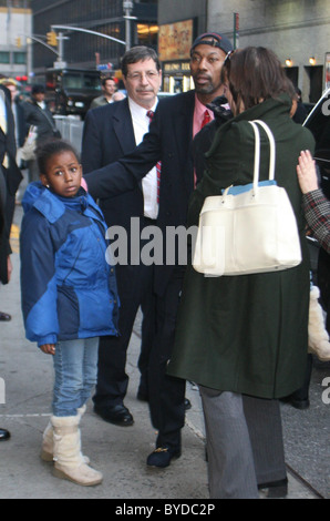 Subway Superman, Wesley Autrey Wesley Autrey, a reluctant media hero, makes an appearance on the David Letterman show in NYC. Stock Photo