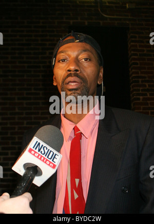 Subway Superman, Wesley Autrey Wesley Autrey, a reluctant media hero, makes an appearance on the David Letterman show in NYC. Stock Photo