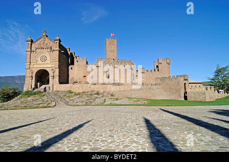 Castillo de Javier, castle, museum, Javier, Pamplona, Navarra, Spain, Europe Stock Photo