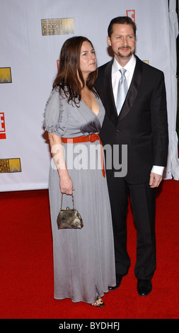 Todd Field  and wife Serena Rathbun 12th Annual Critics' Choice Awards held at Santa Monica Civic Center Santa Monica, Stock Photo