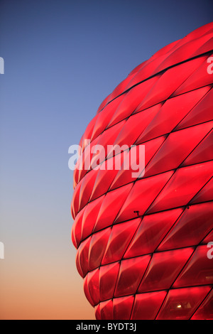Allianz Arena football stadium, Munich, Bavaria, Germany, Europe Stock Photo