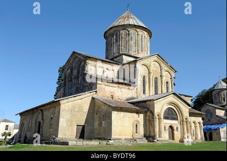Academy of Gelati, main church and St. George's Church, Gelati, Colchis, Georgia, Eurasia Stock Photo