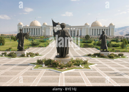 Monument to the Independence of Turkmenistan, Ashgabat, Turkmenistan, Central Asia Stock Photo