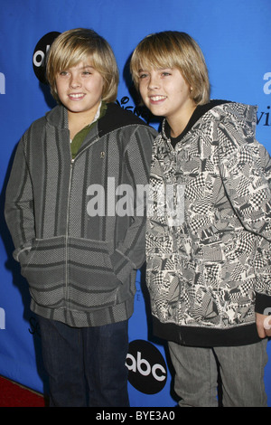 Dylan and Cole Sprouse Disney-ABC Television Group 'All Star Party' held at Ritz-Carlton Huntington Hotel Pasadena, California Stock Photo