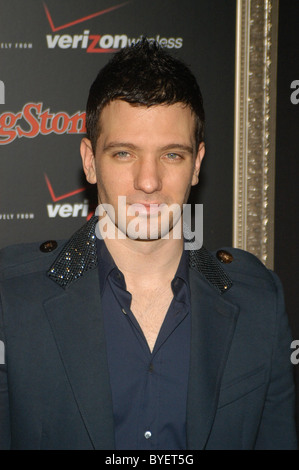 JC Chasez Justin Timberlake hosts Verizon Wireless and Rolling Stone Pre-GRAMMY Party held at The Avalon - Arrials Hollywood, Stock Photo