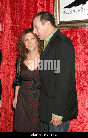 Cheri Oteri and Paul Reubens Book launch of Felicity Huffman and Patricia Wolff's new book' A Practical Handbook For The Stock Photo