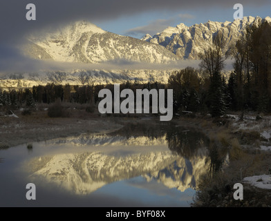 Rocky Mountain Reflections Stock Photo
