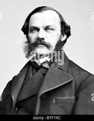 HENRY JARVIS RAYMOND (1820-1869) American journalist who founded the New York Times Stock Photo