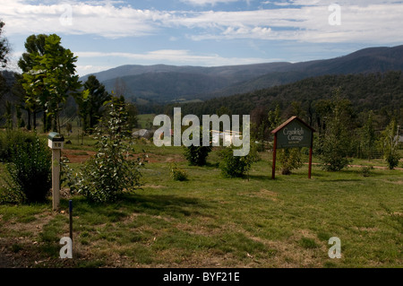 Marysville, a year after the devastating fires Stock Photo