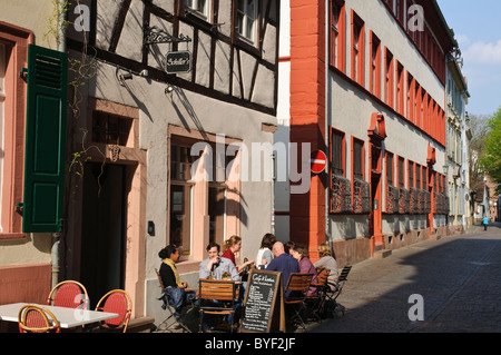 Heidelberg, old town, Baden-Wurttemberg, Germany Stock Photo