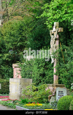 Heidelberg, Bergfriedhof (graveyard), tomb of Friedrich Ebert, Baden-Wurttemberg, Germany Stock Photo