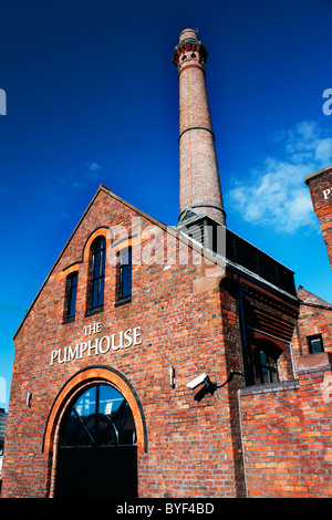 The Pumphouse at Albert Dock in the city of Liverpool Stock Photo