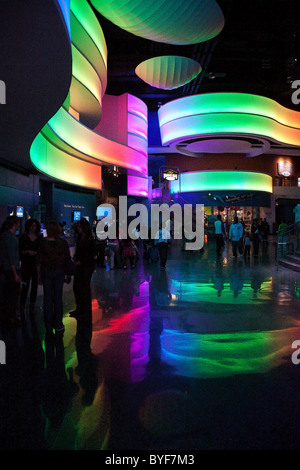 Atrium of the Georgia Aquarium, Atlanta Stock Photo